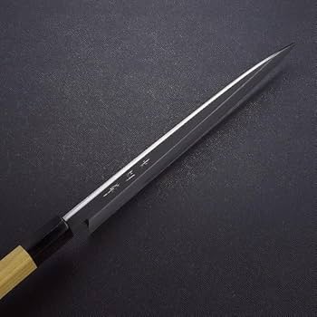 包丁 柳刃包丁 270mm 安来鋼青紙２号 水牛八角柄 ① 青紙柳刃包丁240mm 本霞研ぎ 水牛八角柄（本職用） | マルサ研磨